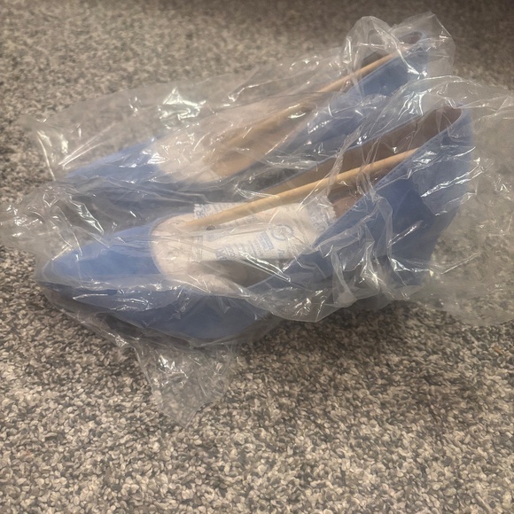 Marc Fischer Light Blue Suede Shoes - Brand New - Picture 4 of 5